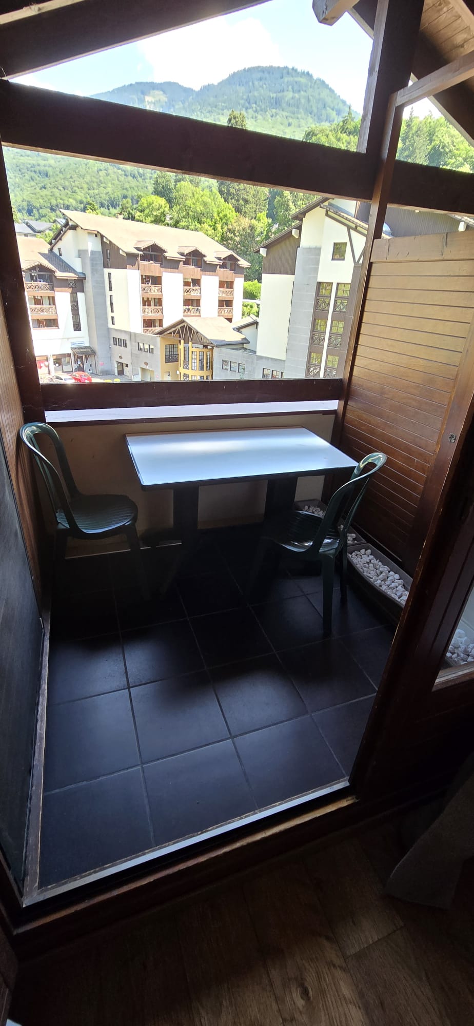 Balcony with view